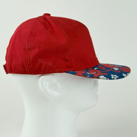 MLB Los Angeles Angels Sixth Man Floral Brim Promotion Cap Adjustable Fit Hat - Picture 4 of 6